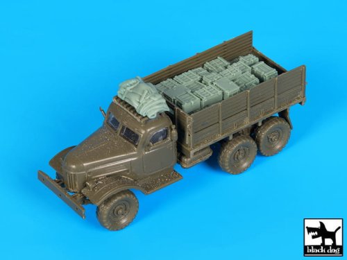 Go to product BLACK DOG T72104 - 1:72 Zil 157 Soviet army truck accessories set
