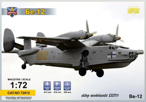 Go to product MODELSVIT 72012 - 1:72 Beriev Be-12