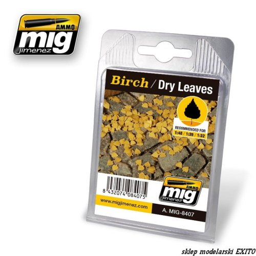 Go to product AMMO MIG 8407 - Birch Dry Leaves