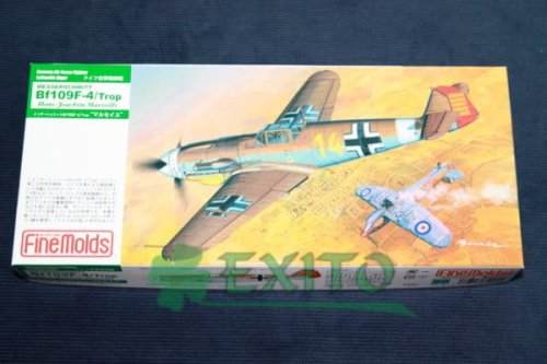 Go to product FINE MOLDS FL5 - 1:72 Messerschmitt Bf-109 F-4 Trop Marseille