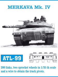 Friulmodel ATL-099 - 1:35 Merkava Mk.IV metal tracks