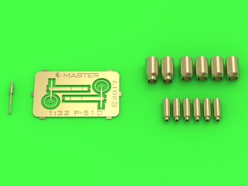 Go to product MASTER AM-32-100 - 1:32 P-51D Mustang armament set and gunsight