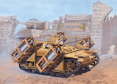 Go to product MIRAGE 35519 - 1:35 UE-sWG 40/32cm Wk Fl Stuka zu Fuss