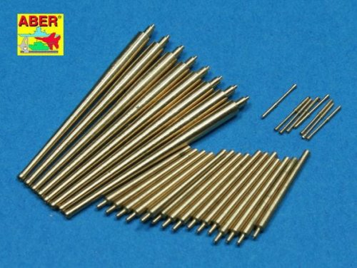 Go to product ABER 1:350L-50  - 1:350 Set of barrels 203mm x 8; 100mm x 16, 37mm x 8 for Italian Navy Pola class heavy crusies