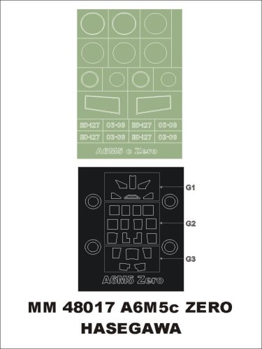 Go to product MONTEX MM48017 - 1:48 A6M5c Zero