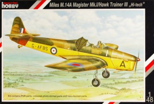 Go to product SPECIAL HOBBY 48037 - 1:48 Miles M.14A Magister Mk.I/Hawk Trainer III "Hi-tech"