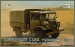 IBG 35037 - 1:35 Chevrolet C15A Personnel Lorry No.13 Cab & No.12 Cab version
