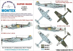 MONTEX K24014 - 1:24 Messerschmitt Bf-109 E-3