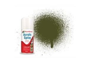 HUMBROL 155 - Olive Drab Matt spray can 150 ml.