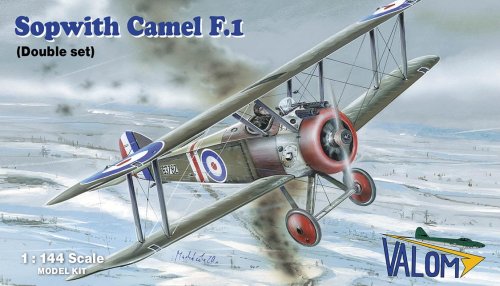 Go to product VALOM 14417 - 1:144 Sopwith Camel F.1 - Double set