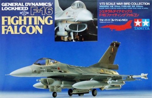 Go to product TAMIYA 60701 - 1:72 F16 Fighting Falcon