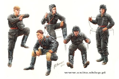 Go to product MASTER BOX 3568 - 1:35 Soviet Tank Crew 1943-1945