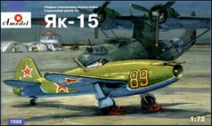 AMODEL 7223 - 1:72 Yakovlev Yak-15