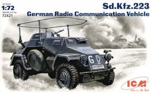 Go to product ICM 72421 - 1:72 Sd.Kfz.223 German Radio Communication Vehicle