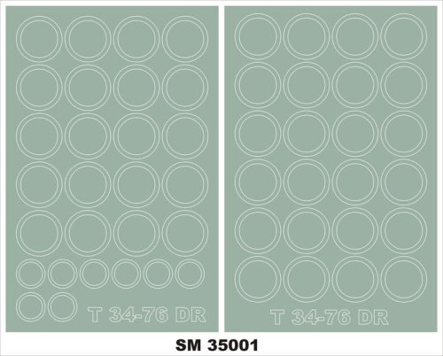 Go to product MONTEX SM35001 - 1:35 T-34/76