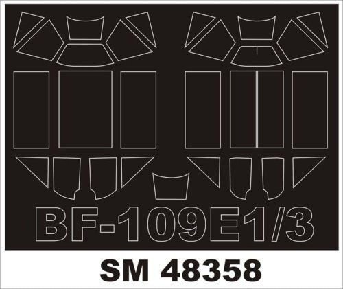 Go to product MONTEX SM48358 - 1:48 Messerschmitt Bf 109E-1/3