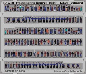 EDUARD 17510 - 1:350 Passengers Figures 1920