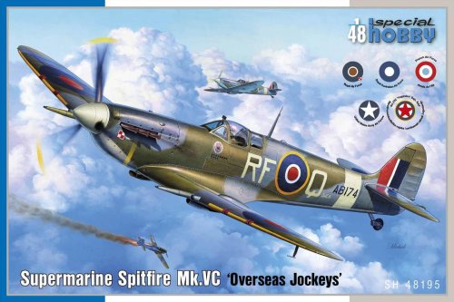 Go to product SPECIAL HOBBY 48195 - 1:48 Spitfire Mk. VC - Overseas Jockeys