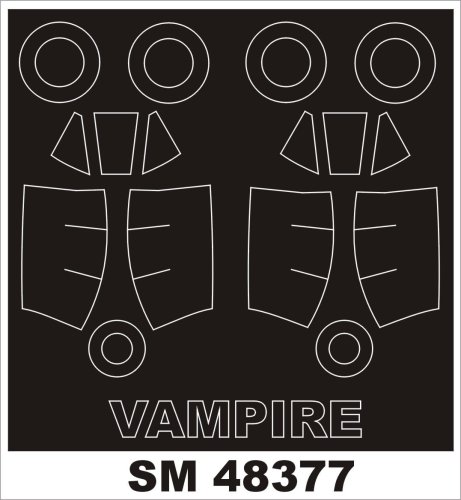 Go to product MONTEX SM48377 - 1:48 Vampire FB Mk 9