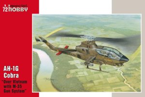 SPECIAL HOBBY 72076 - 1:72 AH-1G Cobra Over Vietnam with M-35 Gun System