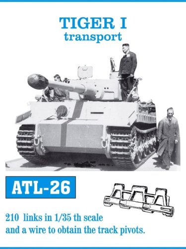 Go to product Friulmodel ATL-026 - 1:35 Tiger I transport version  metal tracks