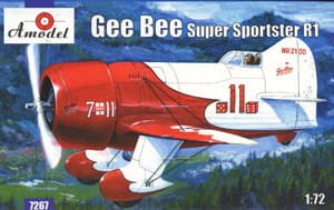 Go to product AMODEL 7267 - 1:72 Gee Bee Super Sportster R1