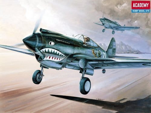 Go to product ACADEMY 12280 - 1:48 P-40C Tomahawk