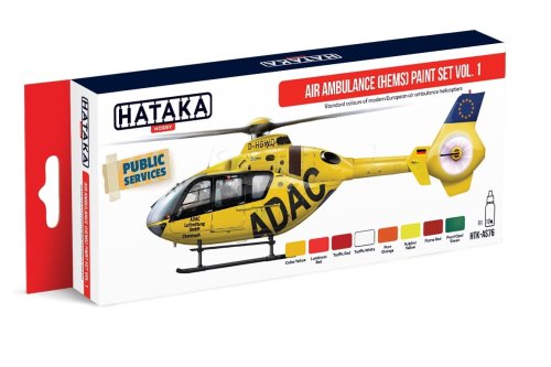 Go to product HATAKA AS76 - Air Ambulance HEMS vol. 1 paint set