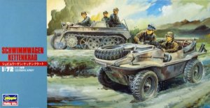 HASEGAWA MT13 - 1:72 Schwimmwagen / Kettenkrad