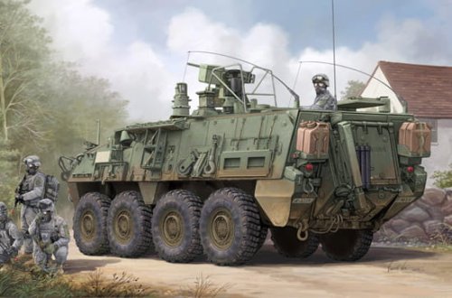 Go to product TRUMPETER 01560 - 1:35 M1135 Stryker NBC RV
