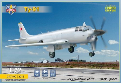 Go to product MODELSVIT 72016 - 1:72 Tupolev Tu-91 Boot