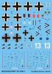 TECHMOD 48014 - 1:48 Messerschmitt Bf-109E-3