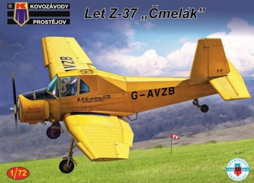 Go to product KOVOZAVODY 0120 - 1:72 Let Z-37 Cmelak