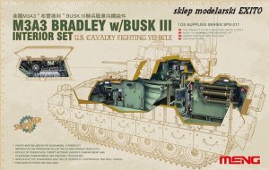 MENG MODEL SPS017 - 1:35 Interior set - US Cavalry Fightning Vehicle M3A3 BRADLEY w/BUSK III