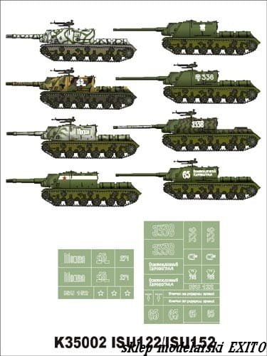 Go to product MONTEX K35002 - 1:35 ISU-122 , ISU-152