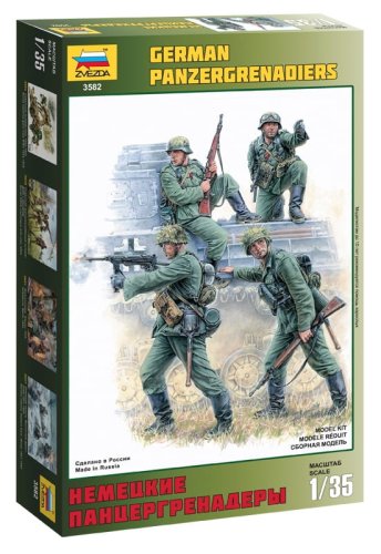 Go to product ZVEZDA 3582 - 1:35 German Panzergrenadiers
