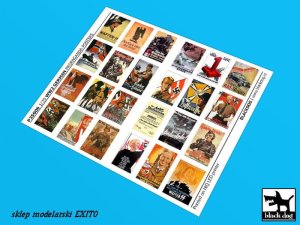 BLACK DOG P35006 - 1:35 WW II German Propaganda posters (24 posters)