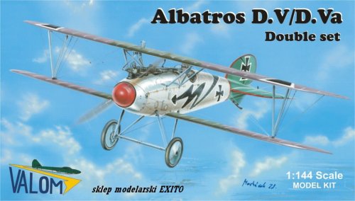Go to product VALOM 14406 - 1:144 Albatros D.V/D.5a - Double set