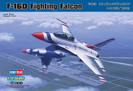 Go to product HOBBY BOSS 80275 - 1:72 F-16D Fighting Falcon