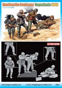 DRAGON 6491 - 1:35 Hunting the Partisans Yugoslavia 1943