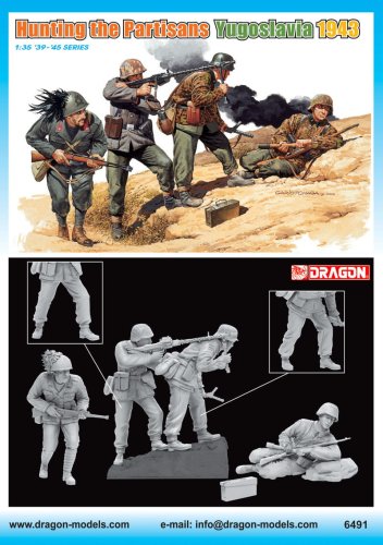 Go to product DRAGON 6491 - 1:35 Hunting the Partisans Yugoslavia 1943