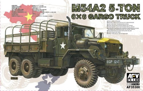 Go to product AFV CLUB 35300 - 1:35 M54A2 5-Tpm 6x6 Cago Truck