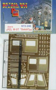 PART S72246 - 1:72 PZL W-3T Sokol doors