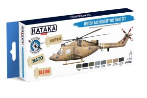 HATAKA BS87 - British AAC Helicopters paint set