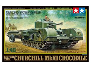 TAMIYA 32594 - 1:48 British Tank Churchill Mk.VII Crocodile