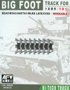 Go to product AFV CLUB 35133 - 1:35 M2 /A2 /M3 /A3 /AAV7A1 /MLRS Late /CV 90 Big Foot track
