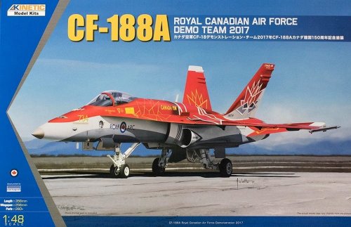 Go to product KINETIC 48070 - 1:48 CF-188A Royal Canadian Air Force Demo Team 2017