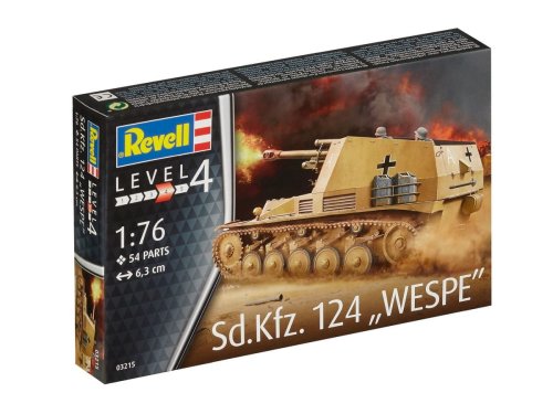Go to product REVELL 03215 - 1:76 Sd.Kfz. 124 Wespe
