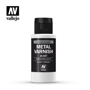 VALLEJO 26657 - Gloss Metal Varnish 60 ml