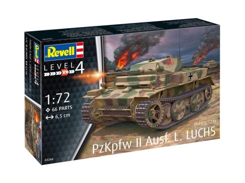 Go to product REVELL 03266 - 1:72 Pz.Kpfw.II Ausf. L Luchs